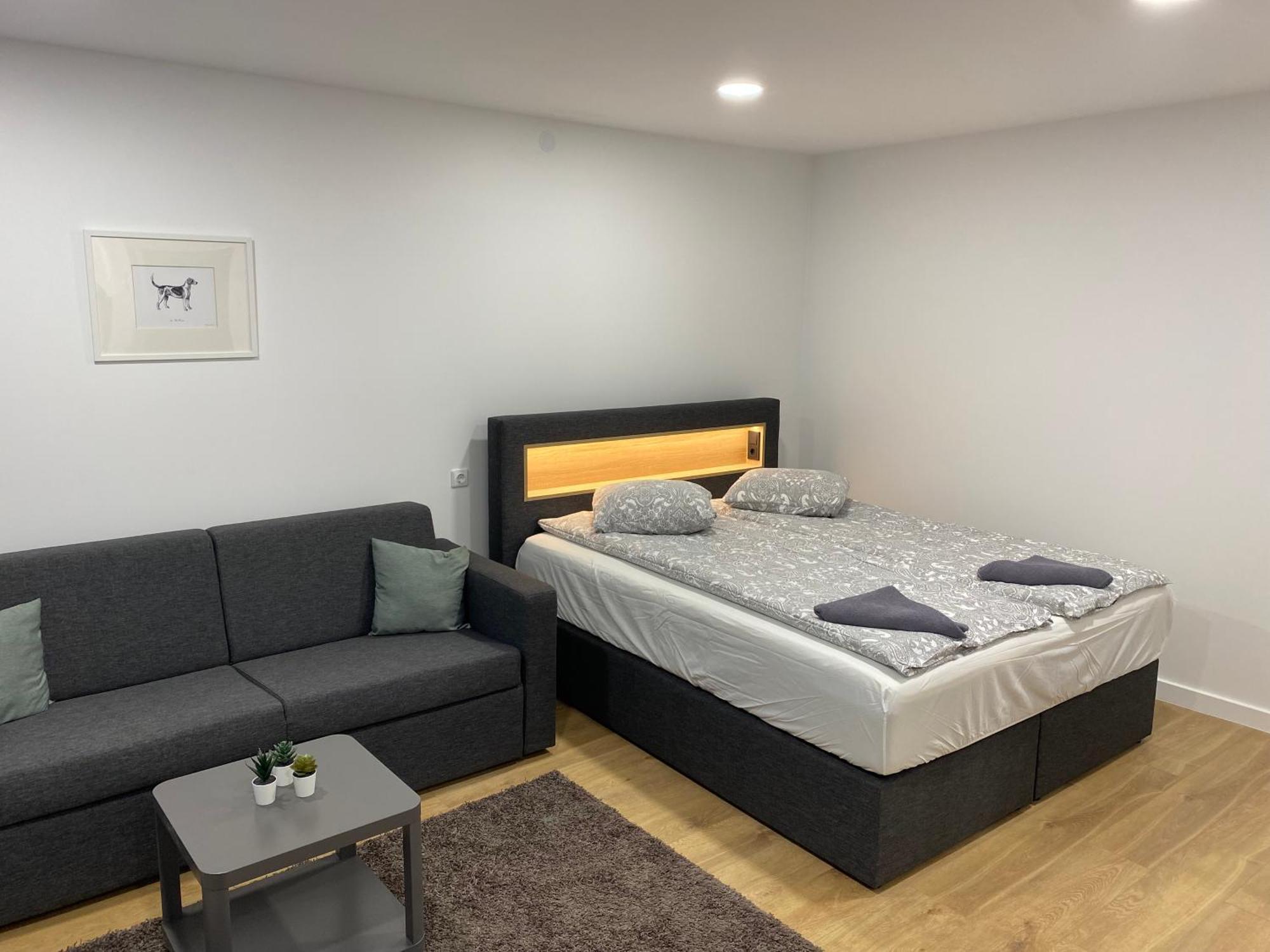 Akmene Center Apartment Naujoji Akmene Eksteriør bilde